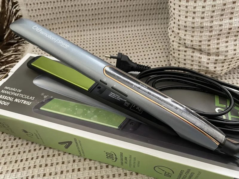 Prancha Profissional Progressiva Shine Be Emotion Bivolt