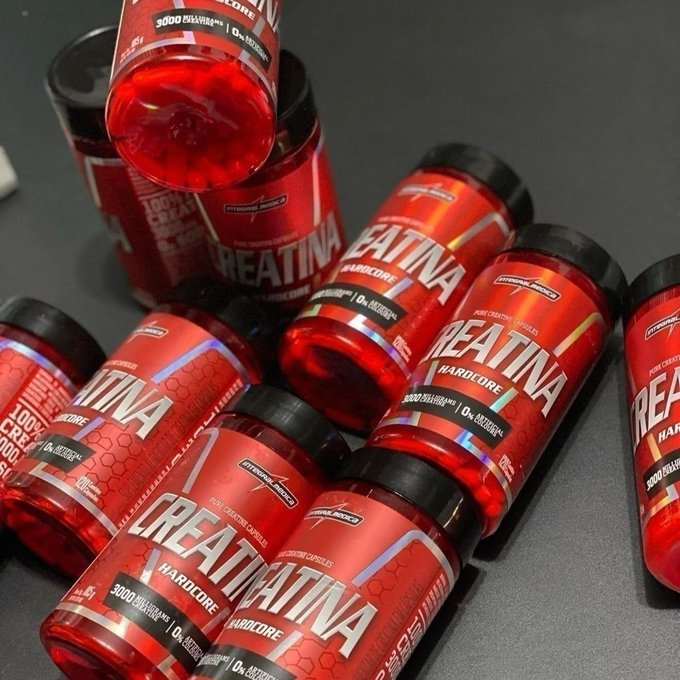 Creatina Hardcore 120 Cápsulas Integralmedica