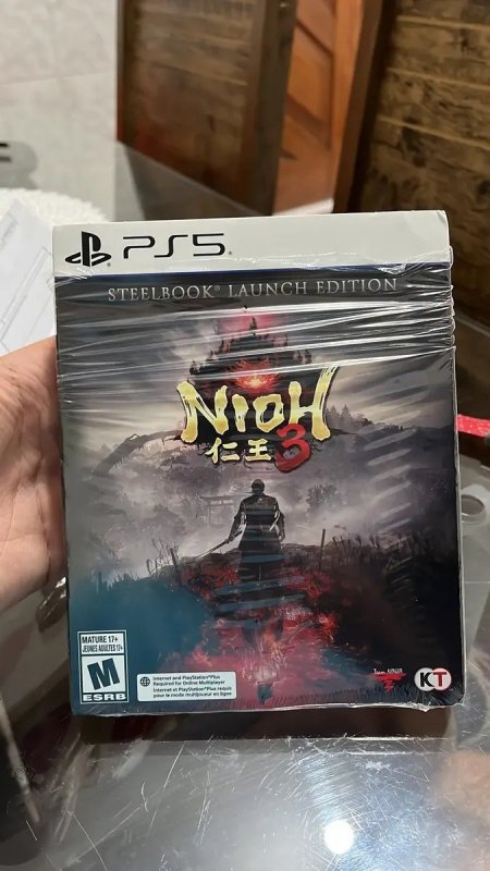 Nioh 3 Steelbook Launch Edition PS5 Mídia Física