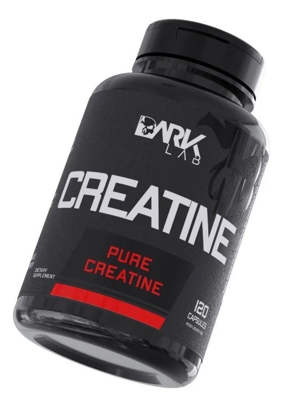 Creatina Monohidratada Pura 120 Cápsulas Dark Lab