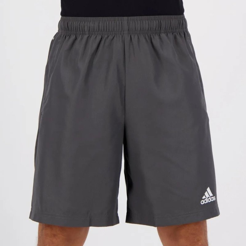 Bermuda adidas Plain Cinza