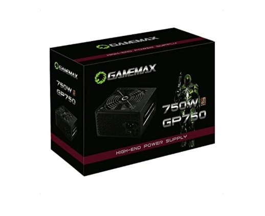 Fonte De Alimentacao 750w Gp750 80 Plus, Bronze, Preto