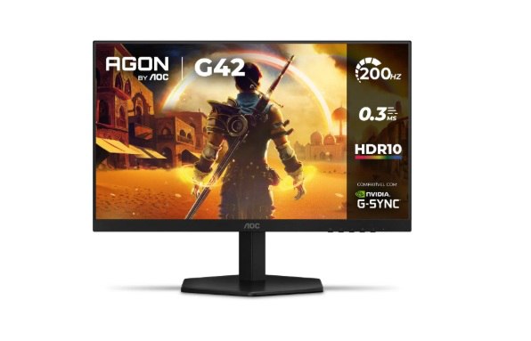 Monitor Gamer AOC AGON G42 24" 200Hz 0,3ms IPS 24G42HE