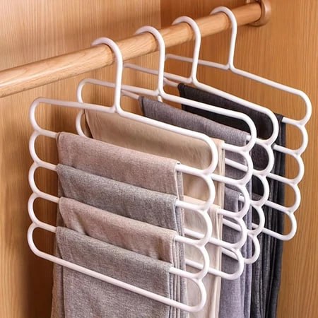 Kit 3 unidades de Cabides com 5 Camadas Organizador