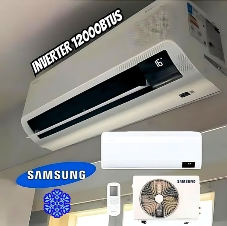 Ar Cond Split Inverter Samsung Windfree Connect 12k F