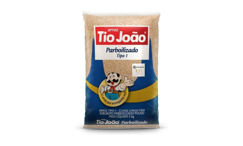 Tio João Arroz Parboilizado 5Kg