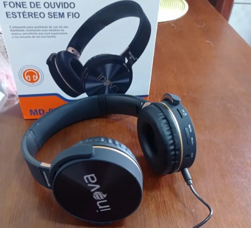 Fone Ouvido Bluetooth com Microfone Inova