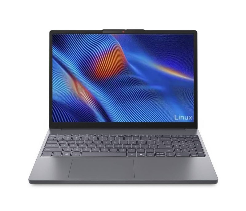 Notebook Lenovo IdeaPad Slim 3 15IRU10 Intel Core 3 100U 8GB 256GB SSD Linux 15.3" - 83NUS00000 Luna Grey