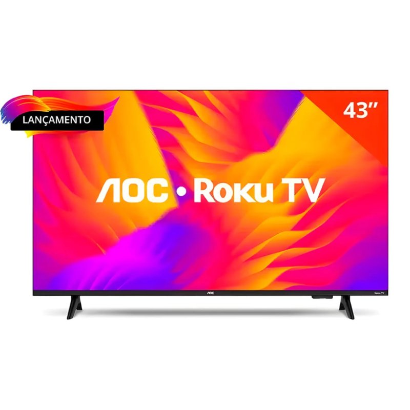 Smart TV AOC 43" Full HD Roku