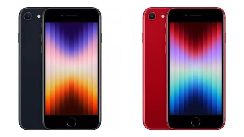 Apple iPhone SE (3ª geração) 64 GB Meia noite