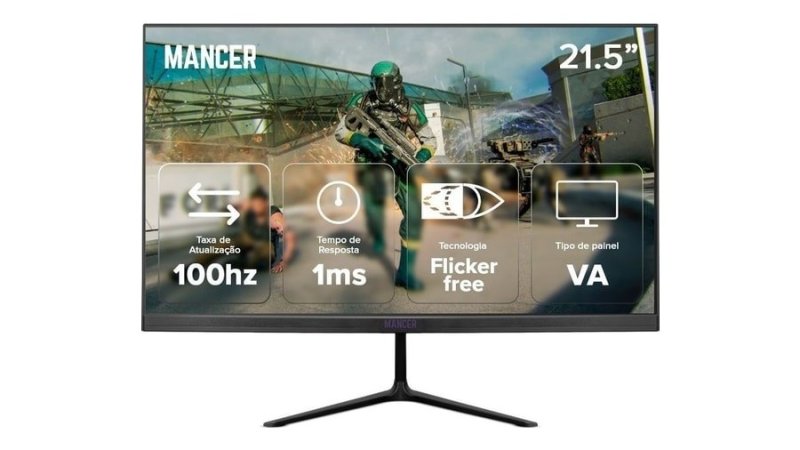 Monitor Gamer Mancer Horizon Z3B, 21.5 Pol, VA, FHD, 1ms, 100Hz