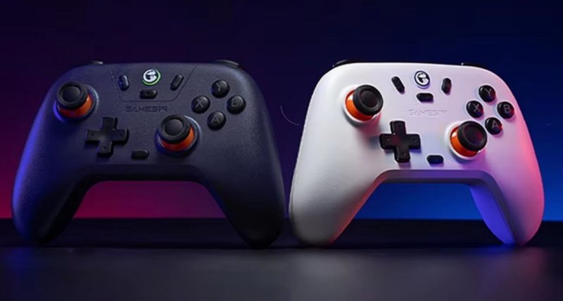 2x Controle Sem Fio Gamesir T4 Nova Lite, Analógicos Hall Effect, 2.4GHz