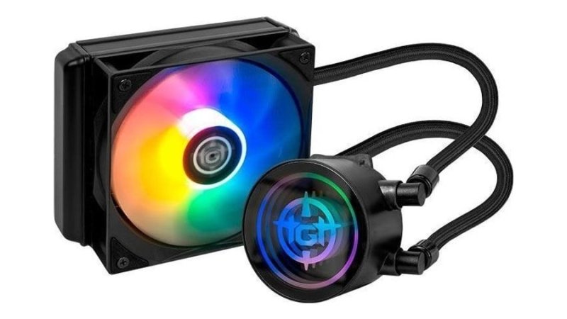Water Cooler TGT Spartel V3, Rainbow, 120mm, Preto