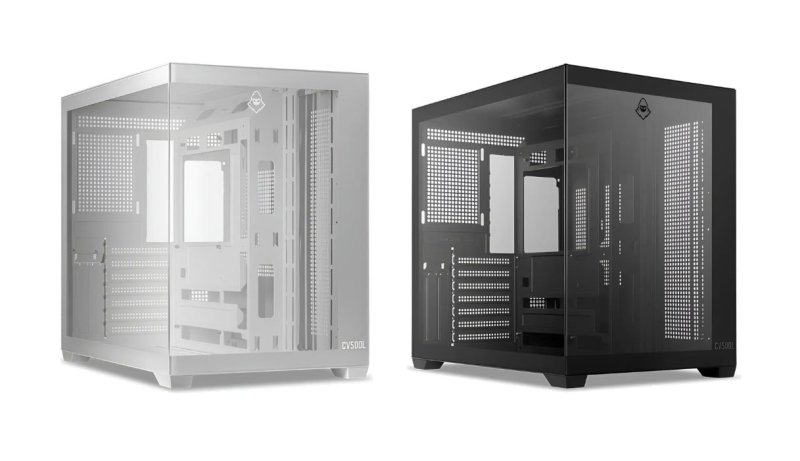 Gabinete Gamer Aquário Mancer CV500L, Mid Tower, Suporta Water 360mm