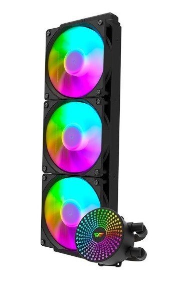 Water Cooler Aigo Darkflash DC360 Radiant, ARGB, 360mm, Preto, DC360BK