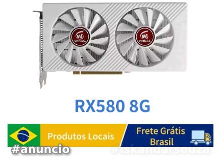 Placa de Vídeo RX 580 8GB RX580