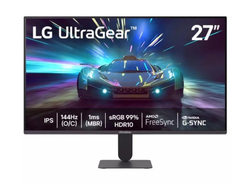 Monitor Gamer LG de 27" IPS, FHD, 144Hz