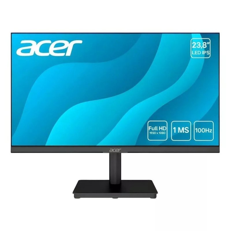 Monitor Gamer Acer Led IPS 23,8" Full Hd HDMI Vga MK241Y Preto