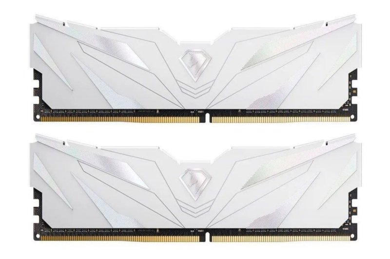 Memória Ram Netac 16GB (2x8GB) DDR4 3200MHz Branca