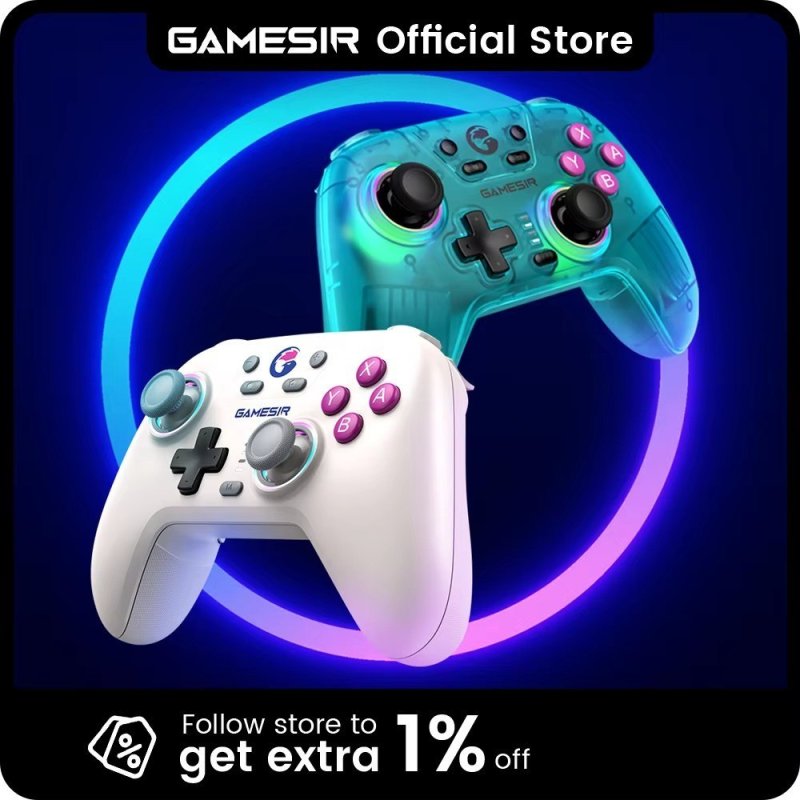 Controle Sem Fio GameSir Nova HD Rumble