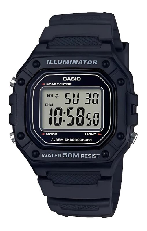 Casio Youth W-218H-1AV Relógio Digital Resistente à Água