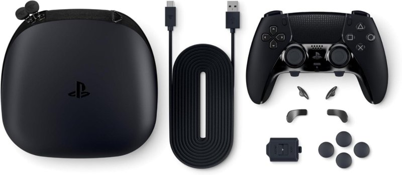 Controle sem fio DualSense Edge™ - Midnight Black