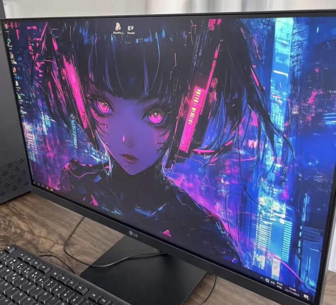 Monitor PC Gamer LG 24” IPS, Full HD, 100Hz, HDMI - 24MS500-B