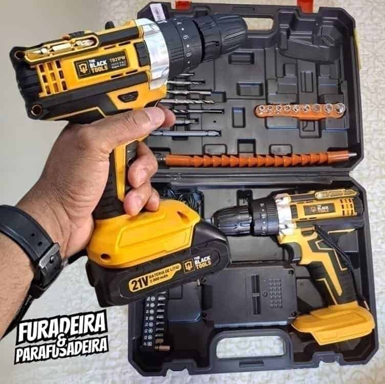 Parafusadeira Furadeira De Impacto Profissional 21v TB-21PW
