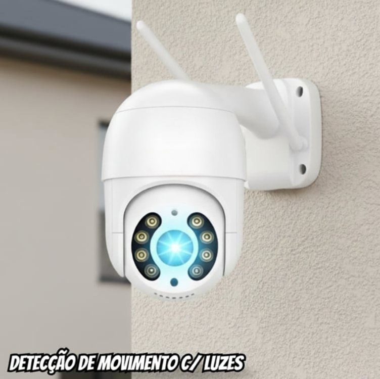 Camera Segurança Wifi Yoosee Mini Dome Full Hd Vianova Branco