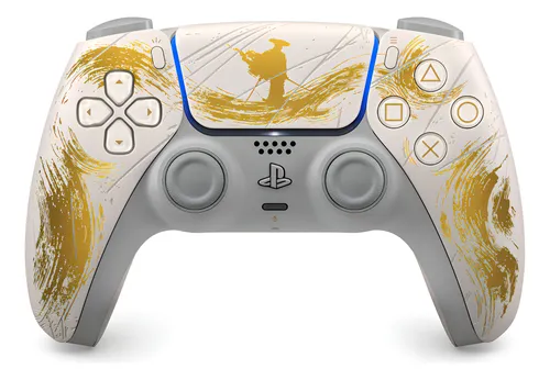 Controle sem fio DualSense Edição Limitada Ouro Ghost of Yōtei