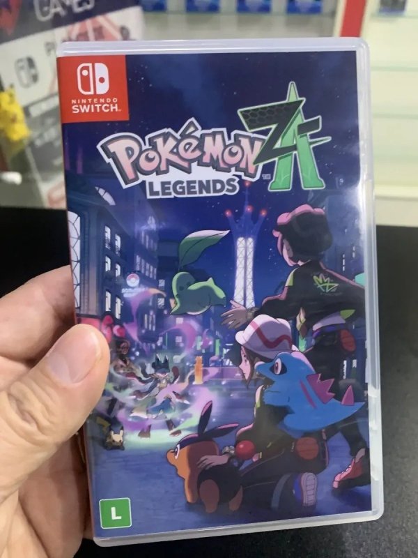 Pokémon Legends: Z-A Nintendo Switch Mídia Física