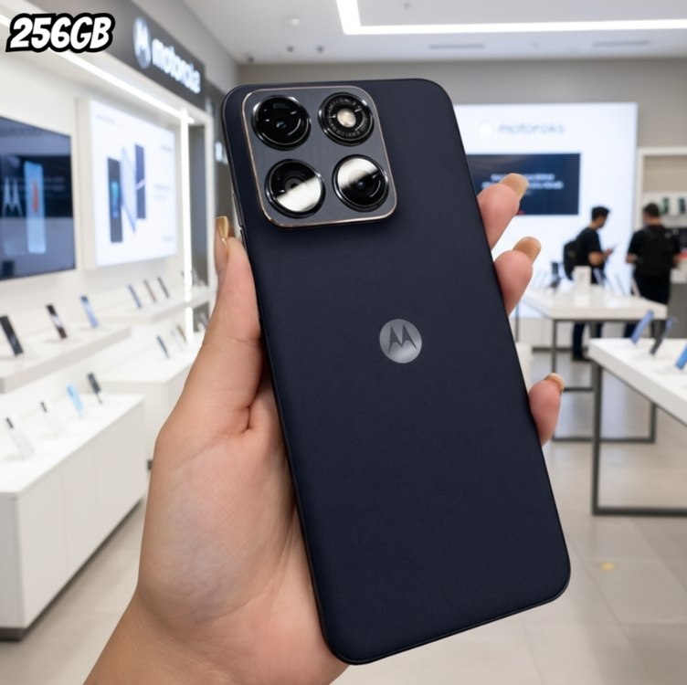 Smartphone Motorola Edge 70 Fusion 5g - 256gb 24gb (8gb Ram + 16gb Ram Boost) com Tela 1.5k Amoled e Camera 50mp Sony Lytia 710