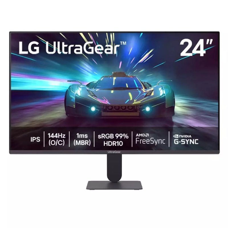 Monitor Gamer 24" LG UltraGear 144Hz Full HD 1MS