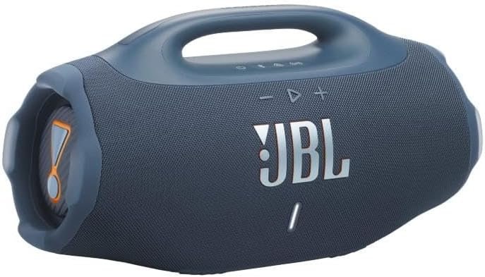 JBL Boombox 4 - Som Pro - IP68 - 34h Bateria - Azul