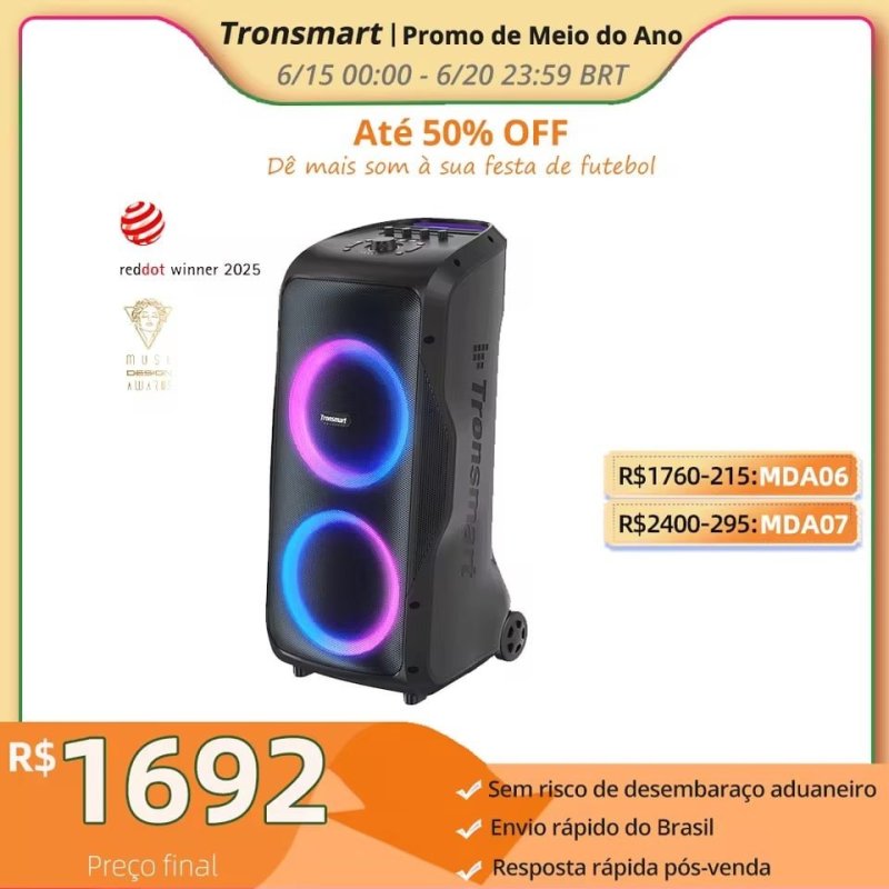 Tronsmart Halo 300 Partybox portátil 240W