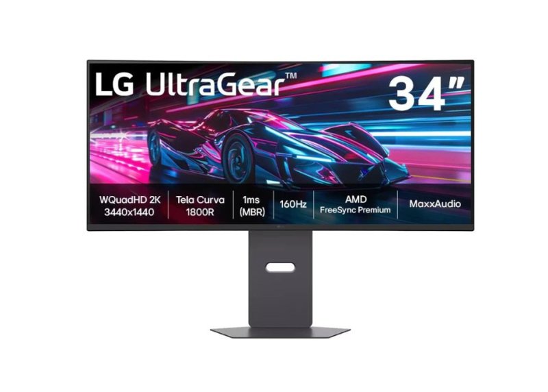 Monitor Gamer Curvo 34 Polegadas 34G600A-B UltraGear LG