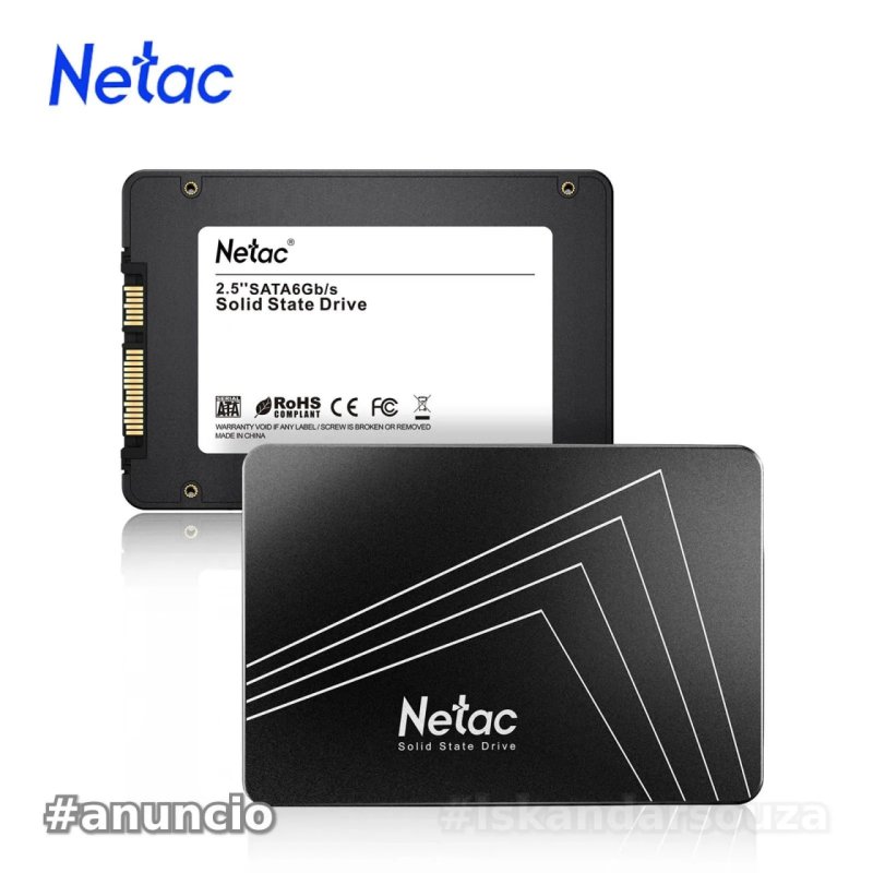 Netac SSD SATA 128GB e 256GB