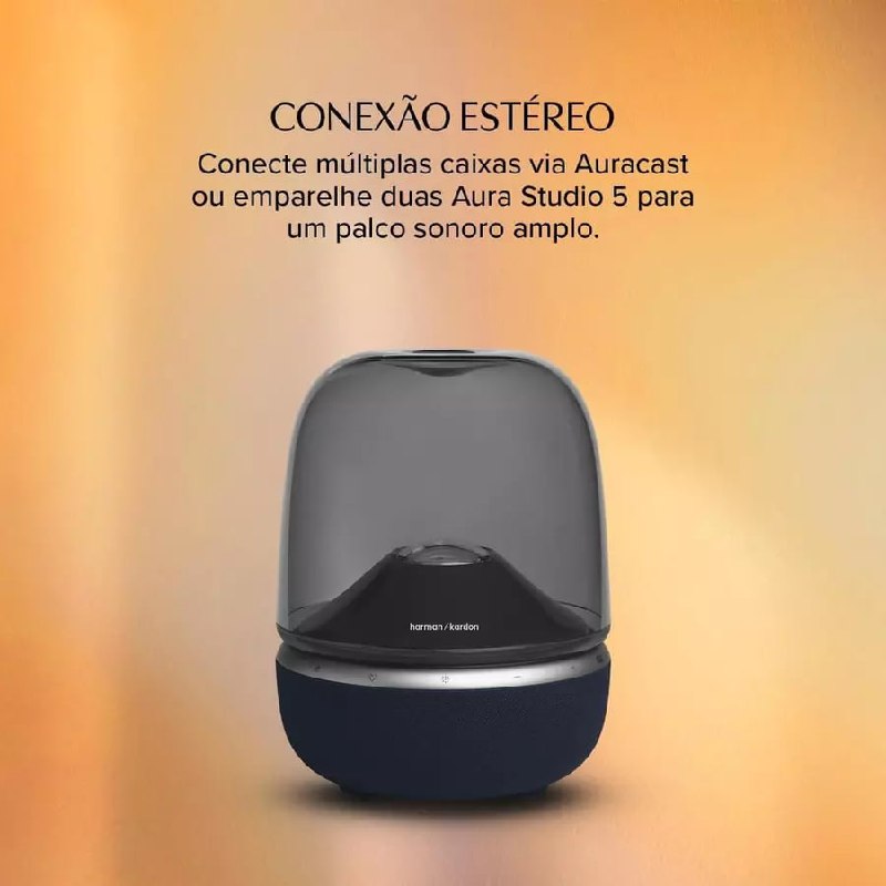 Caixa de Som Bluetooth Harman Kardon Aura Studio 5 160W