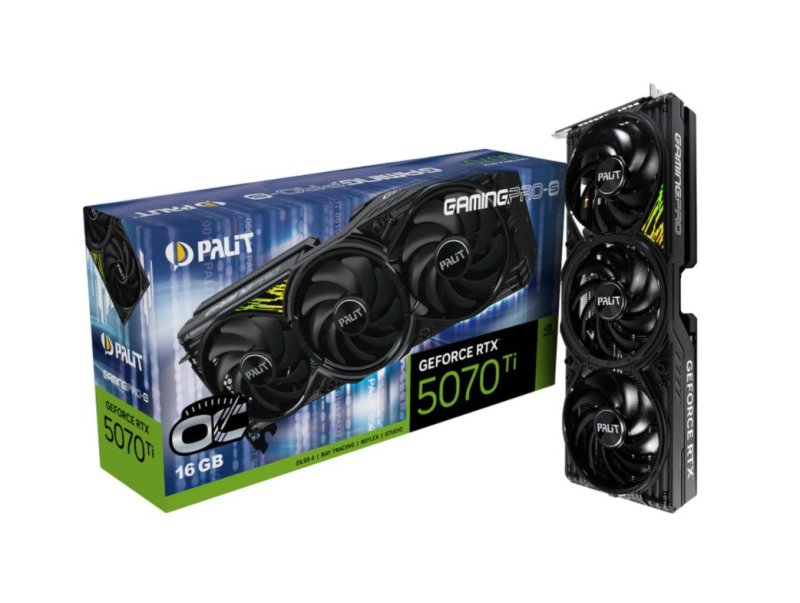 Palit RTX 5070 Ti 16GB OC GamingPro-S