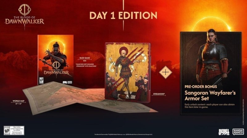 The Blood of Dawnwalker - Edição Steelbook para PlayStation 5