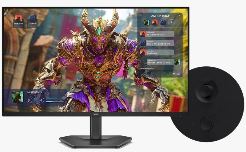 Monitor Dell 24" Full HD com 240 Hz e Painel IPS