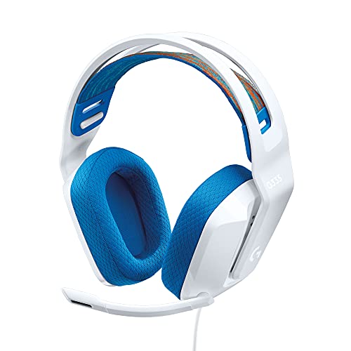 Headset Gamer Logitech G335 com Almofadas com Espuma de Memória