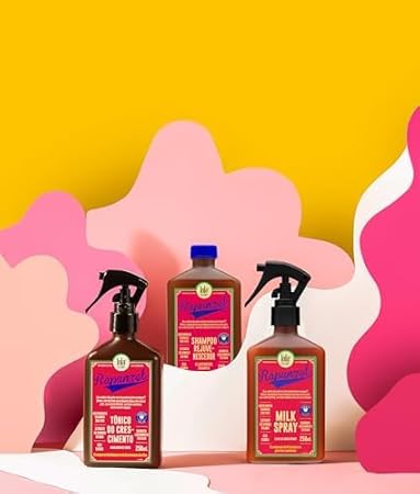 Kit Rapunzel (Shampoo + Tônico + Milk Spray) - Lola From Rio