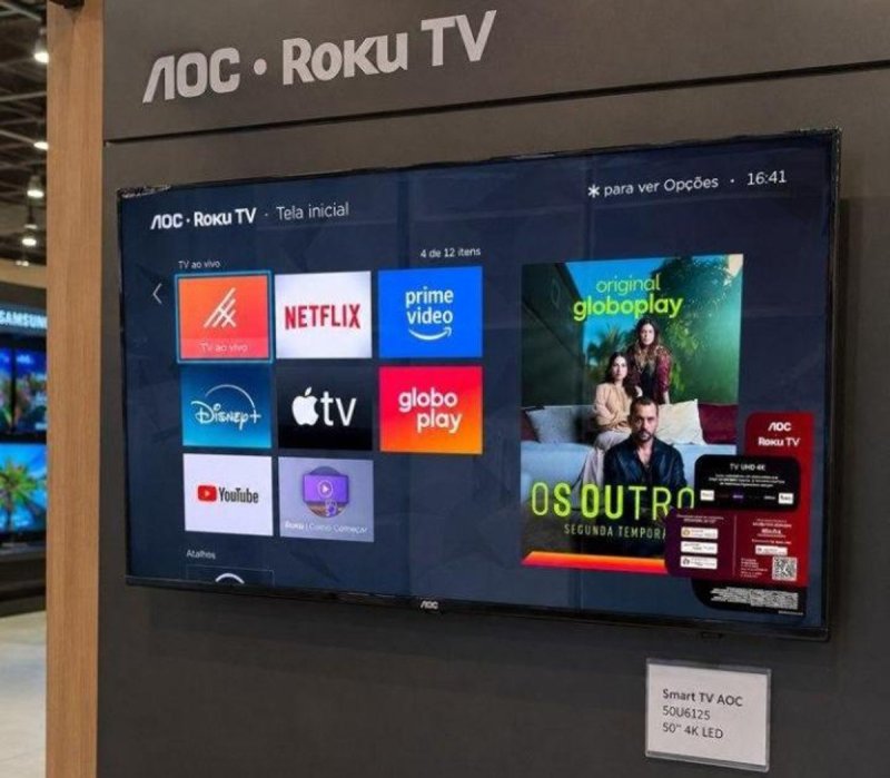 Smart TV AOC 50U6125 50'' 4K LED