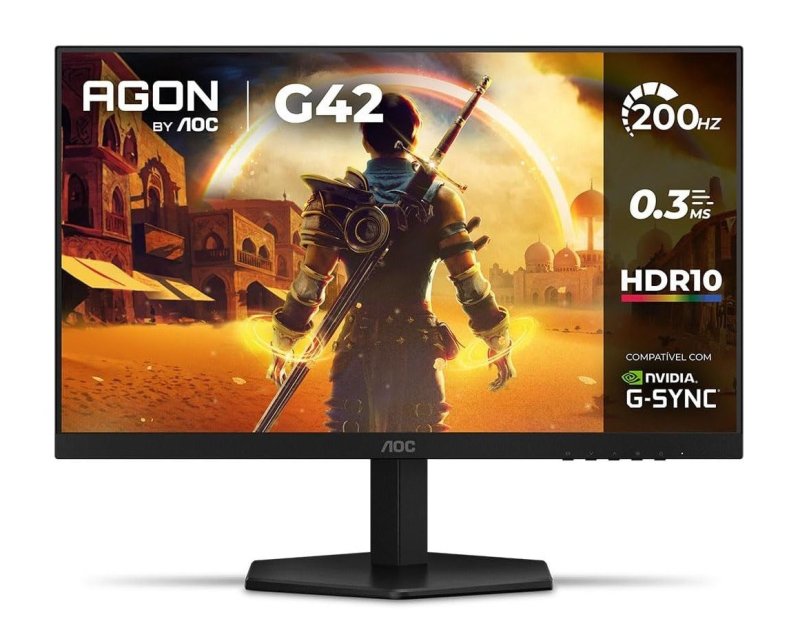 Monitor Gamer AOC AGON G42 24" 200Hz 0,3ms IPS HDR10