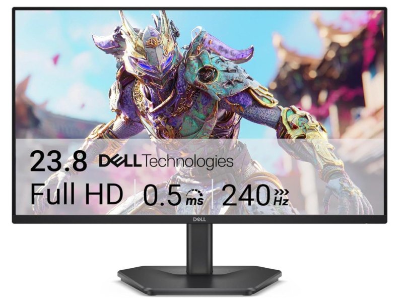Monitor Dell de 24" Full HD, 240 Hz, IPS, 0,5ms