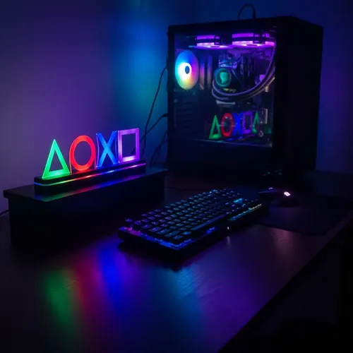 Luminária LED PlayStation