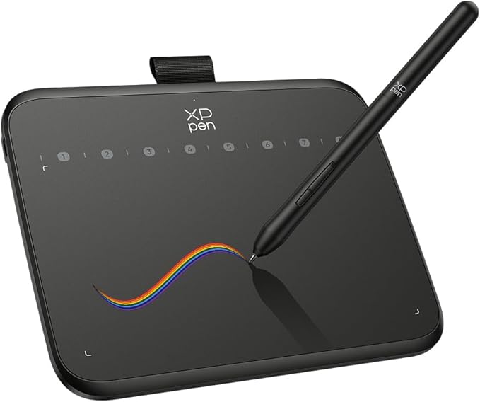XP-Pen Deco 640 - Caneta para Desenho Digital com 16 Mil Níveis de Pressão