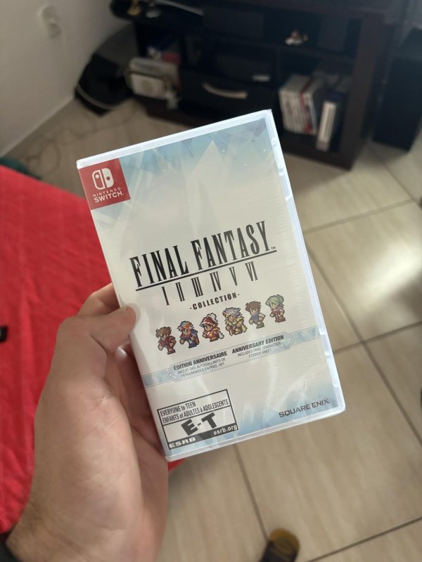 Final Fantasy I-VI Pixel Remaster 35th Anniversary para Switch