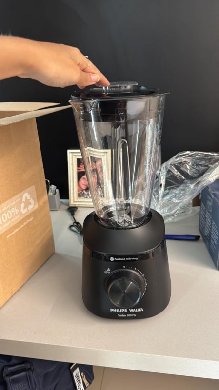 Liquidificador Philips Walita Serie 3000 Turbo 1000W 127v/220v